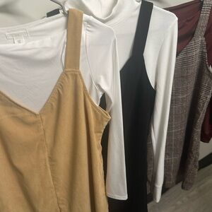 Woman’s overall dresses 3 for 10$ size Large fits size medium